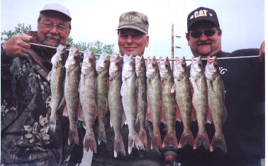 Spring fishing on Lake Francis Case April 2003