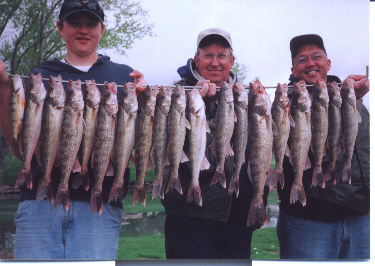 South Dakota walleye, May 2003