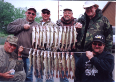 South Dakota walleye fishing May 2003